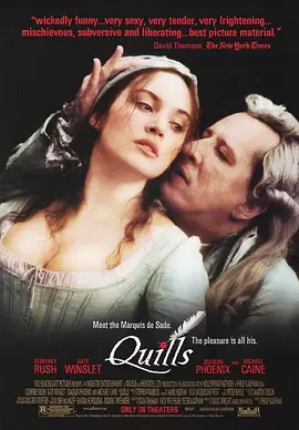 鹅毛笔 Quills海报剧照