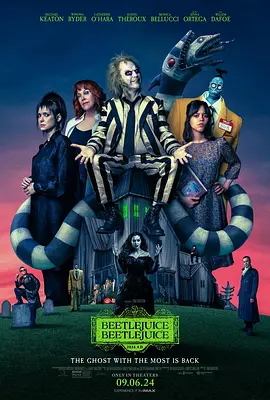 怪奇大法师 Beetlejuice Beetlejuice海报剧照
