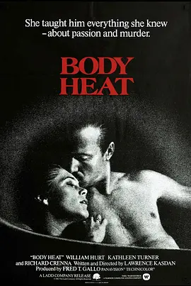 体热 Body Heat (1981)海报剧照