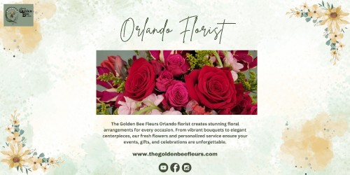 The Golden Bee Fleurs Orlando florist creates stunning floral arrangements for every occasion. From vibrant bouquets to elegant centerpieces, our fresh flowers and personalized service ensure your events, gifts, and celebrations are unforgettable.
Visit as:https://thegoldenbeefleurs.com/flowers/get-well.html