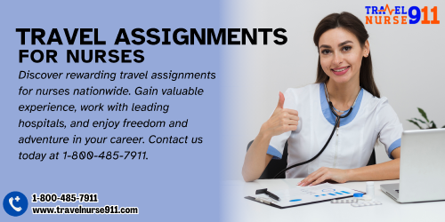 Discover rewarding travel assignments for nurses nationwide. Gain valuable experience, work with leading hospitals, and enjoy freedom and adventure in your career. Contact us today at 1-800-485-7911.
Visit: https://www.travelnurse911.com/