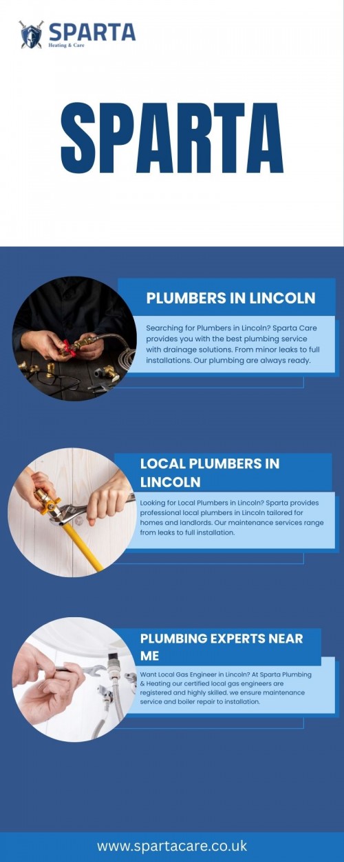 Looking for Local Plumbers in Lincoln? Sparta provides professional local plumbers in Lincoln tailored for homes and landlords. Our maintenance services range from leaks to full installation. Visit us at: https://spartacare.co.uk